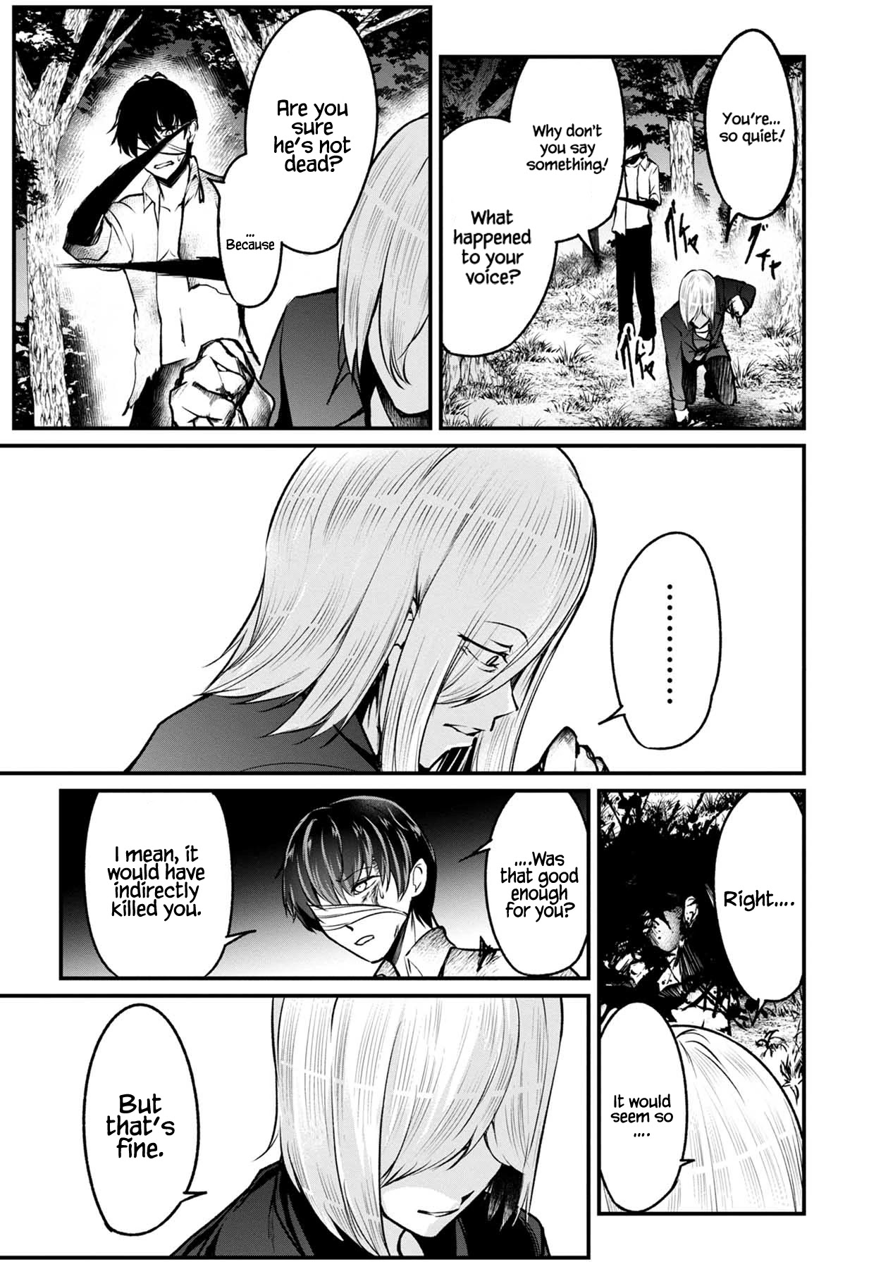 Namae no nai Kaibutsu Chapter 49 page 8 - Chapter 49: Each Bereavement