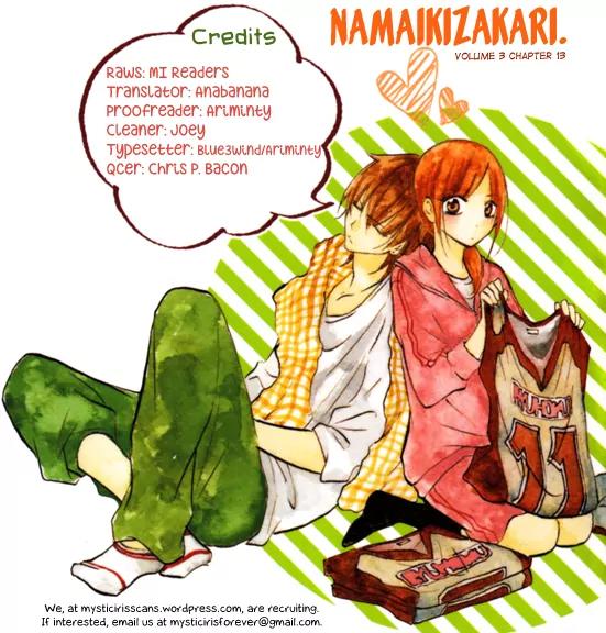 Namaikizakari Chapter 13 page 35 - Chapter 13