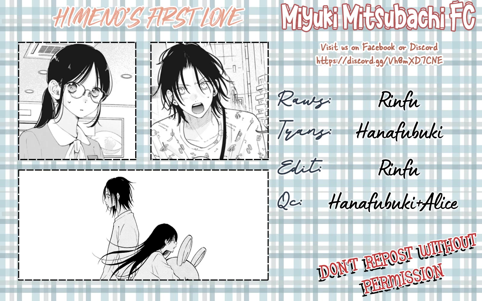 Namaikizakari Chapter 137.7 page 1 - Chapter 137.7: Himeno's first love