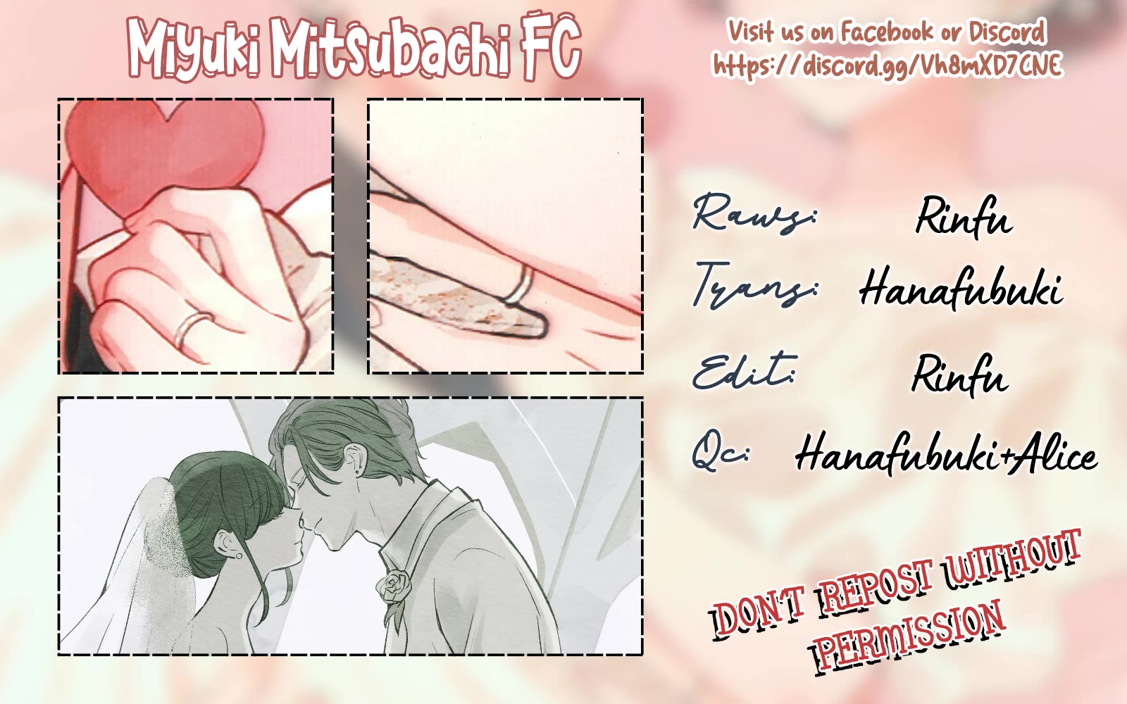 Namaikizakari Chapter 137.8 page 1 - Chapter 137.8: Naruse & Yuki’s wedding ceremony