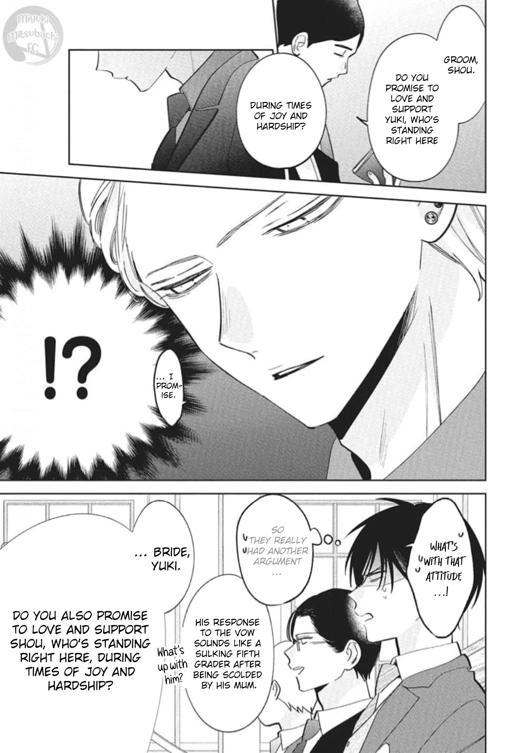 Namaikizakari Chapter 137.8 page 15 - Chapter 137.8: Naruse & Yuki’s wedding ceremony