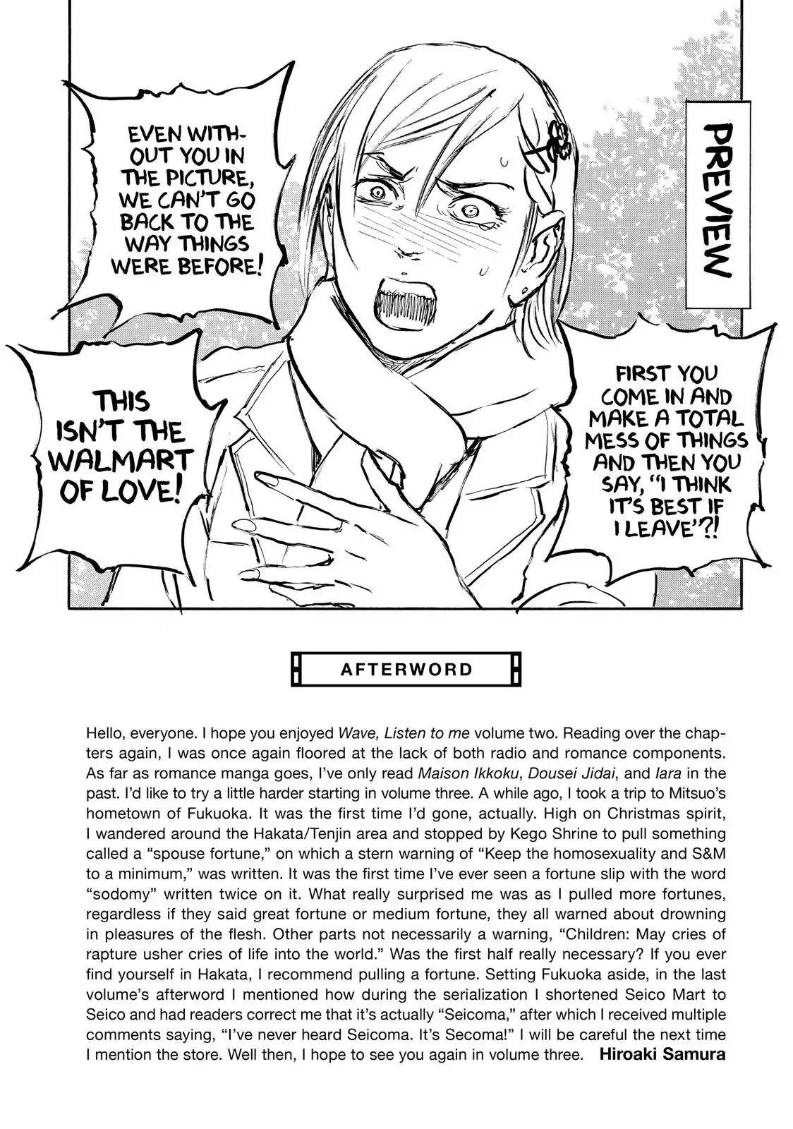 Nami yo Kiite Kure Chapter 16 page 23 - Chapter 16: I Won't Die