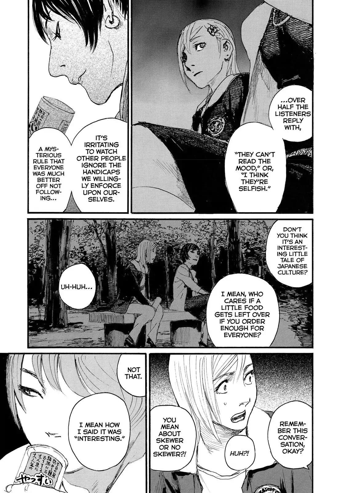 Nami yo Kiite Kure Chapter 24 page 21 - Chapter 24: Yakitori Must Never Be Removed