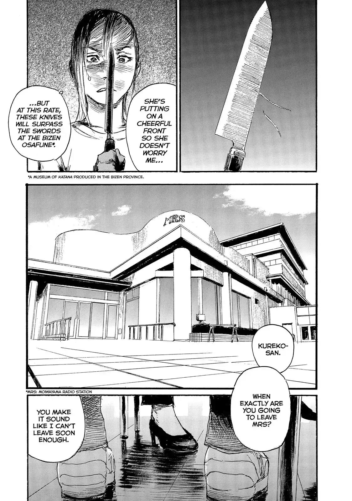 Nami yo Kiite Kure Chapter 31 page 10 - Chapter 31: I Want To Chase After You.