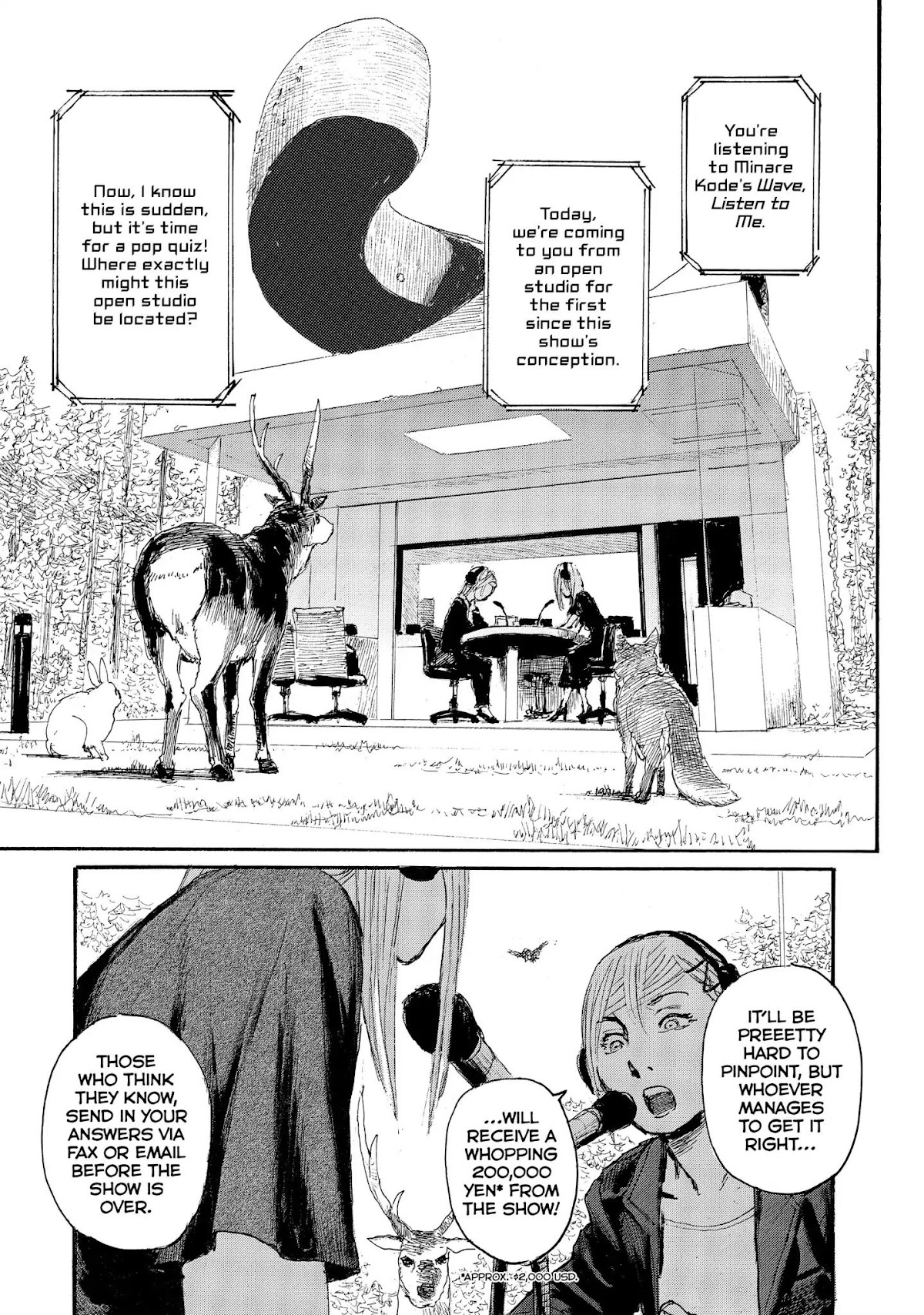 Nami yo Kiite Kure Chapter 38 page 12 - Chapter 38: I Don't Know My Own Name