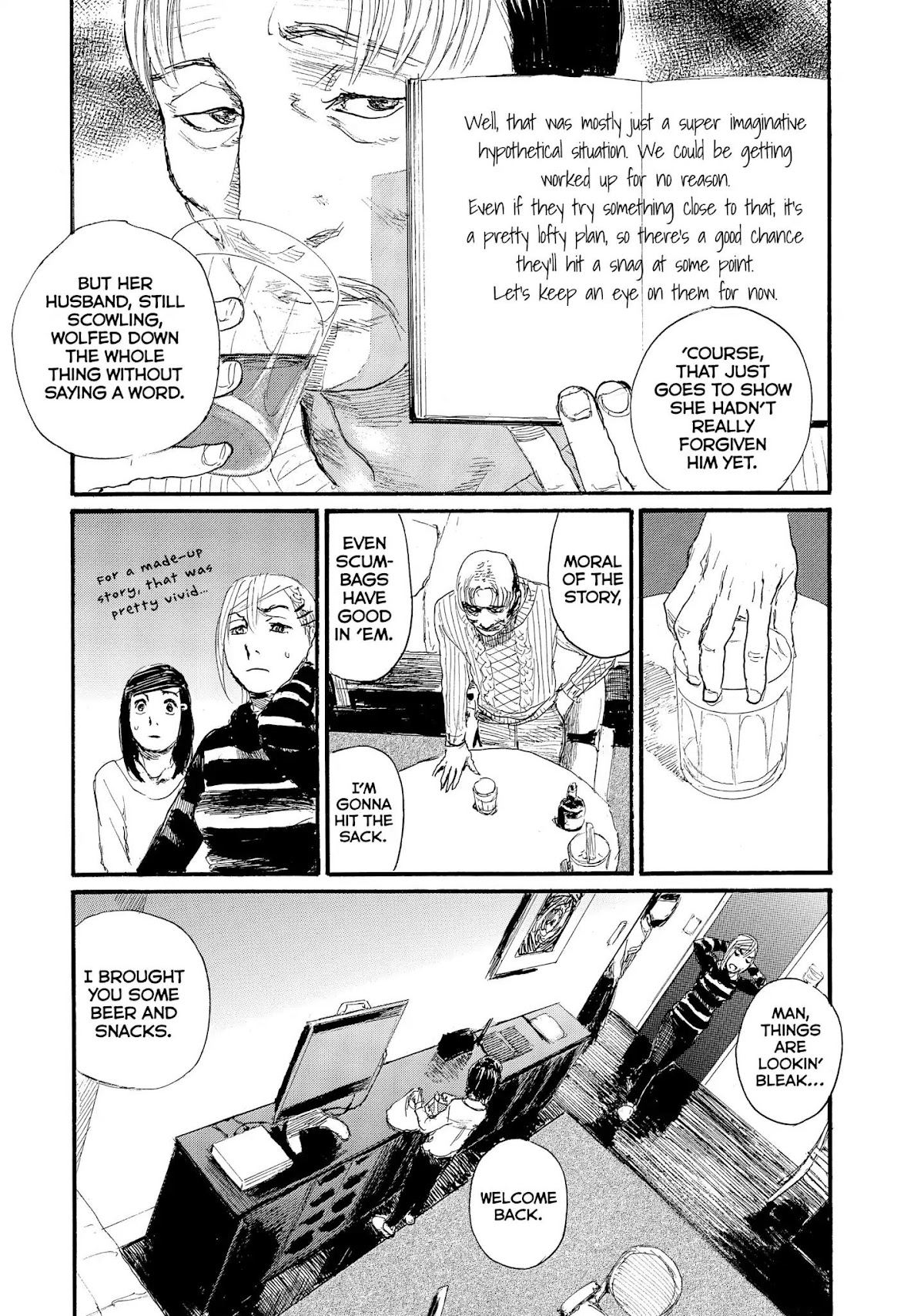 Nami yo Kiite Kure Chapter 39 page 10 - Chapter 39: I Won't Say It.