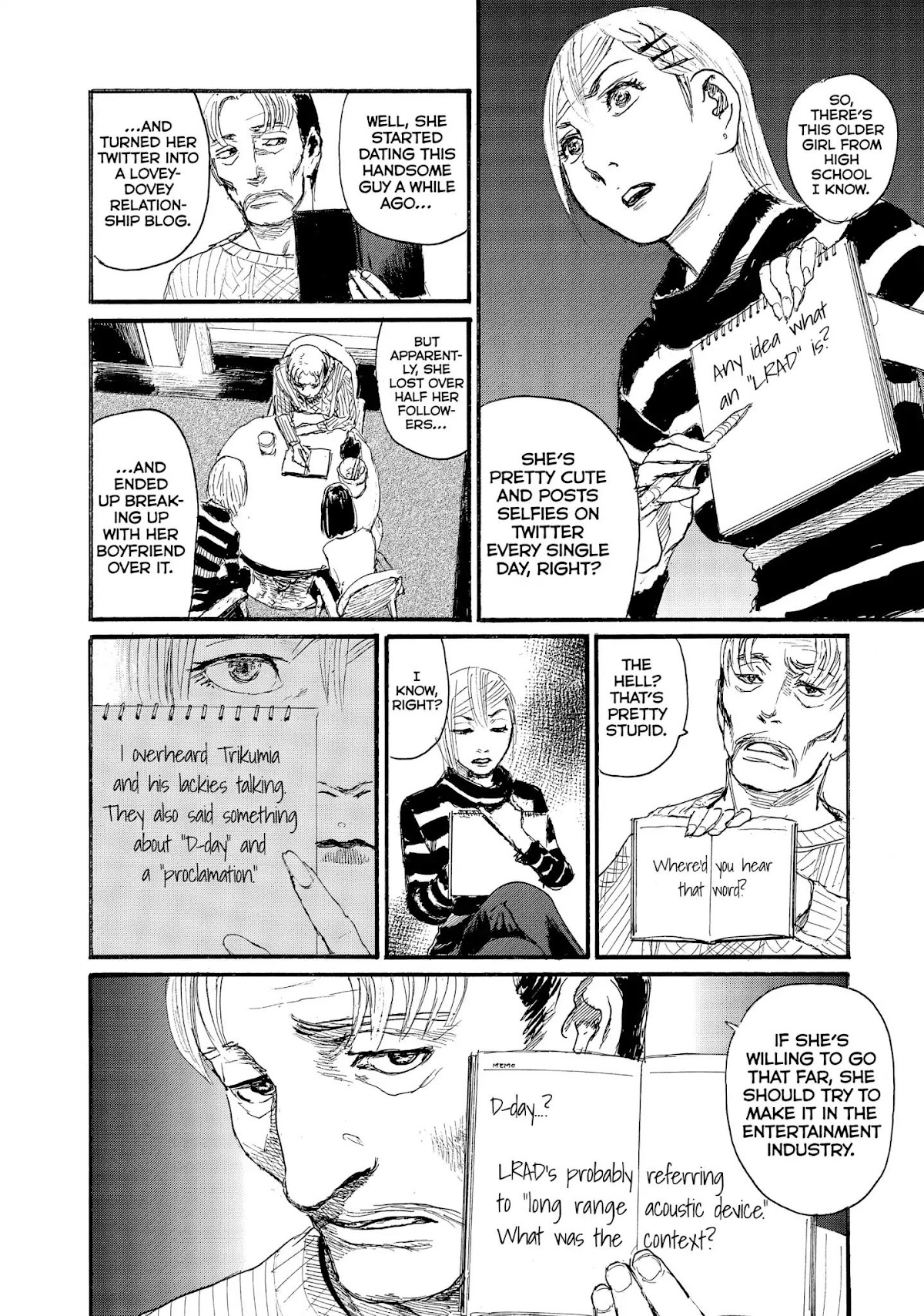 Nami yo Kiite Kure Chapter 39 page 5 - Chapter 39: I Won't Say It.