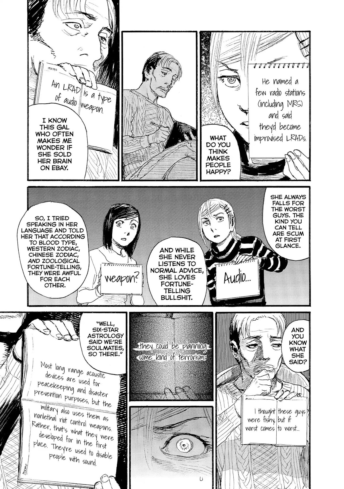 Nami yo Kiite Kure Chapter 39 page 6 - Chapter 39: I Won't Say It.