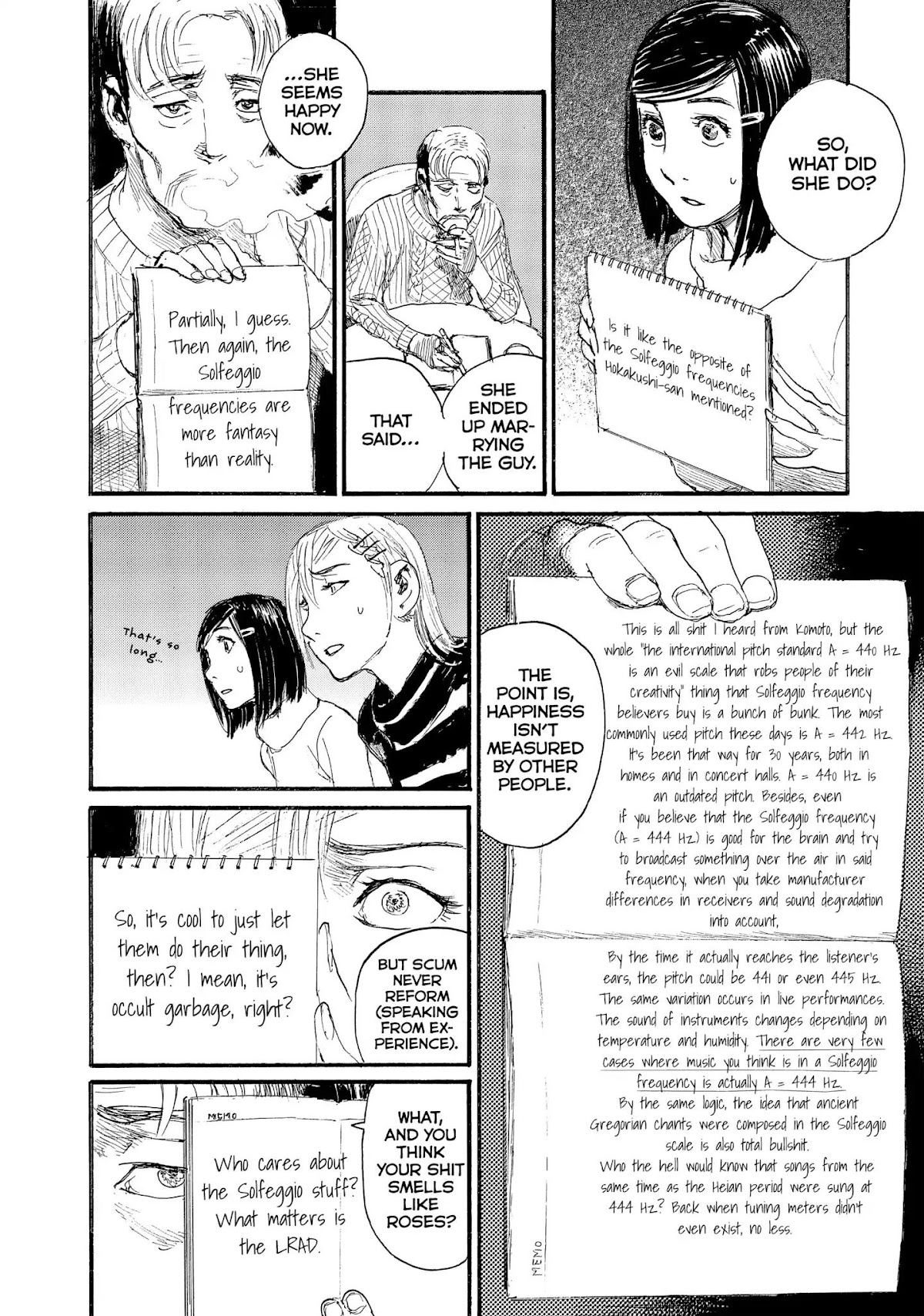 Nami yo Kiite Kure Chapter 39 page 7 - Chapter 39: I Won't Say It.
