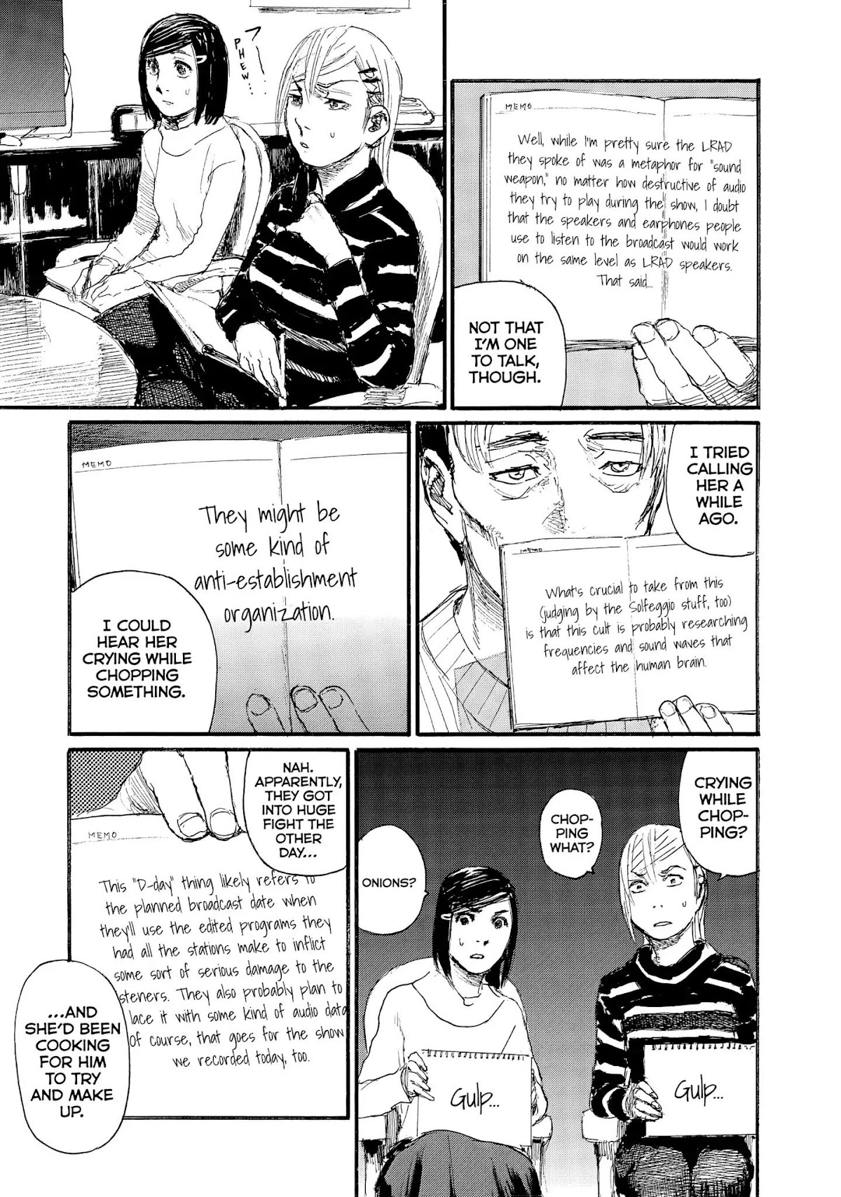 Nami yo Kiite Kure Chapter 39 page 8 - Chapter 39: I Won't Say It.