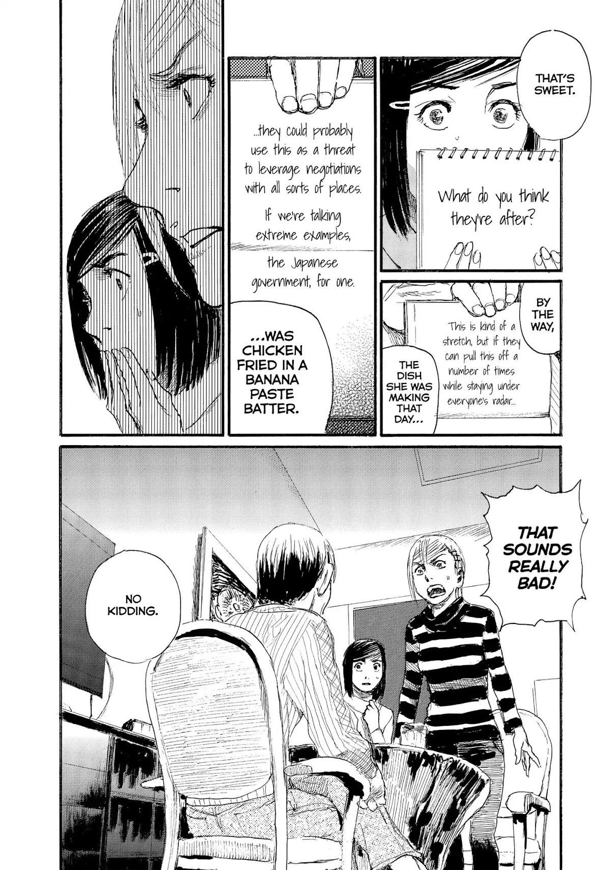 Nami yo Kiite Kure Chapter 39 page 9 - Chapter 39: I Won't Say It.