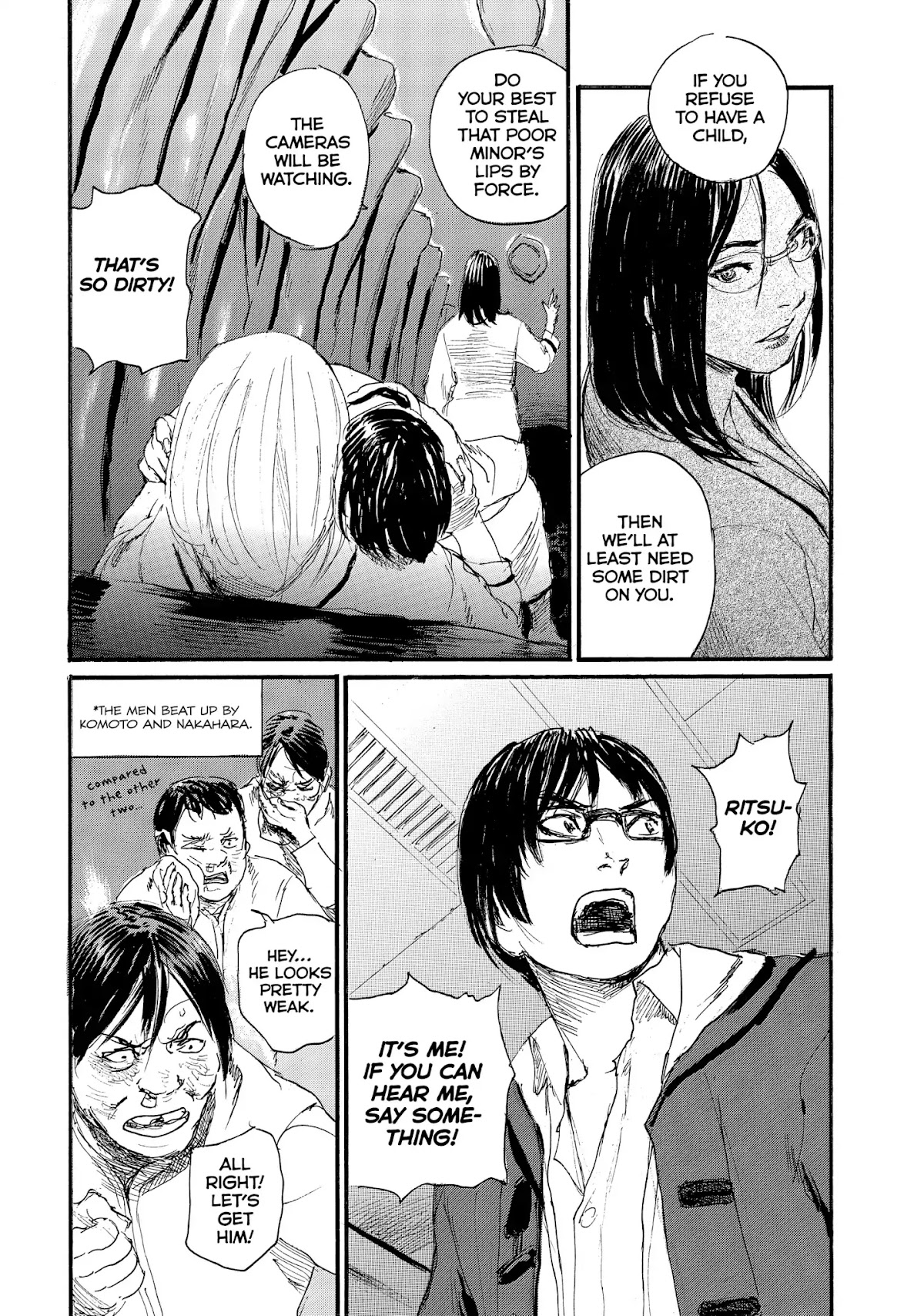 Nami yo Kiite Kure Chapter 42 page 14 - Chapter 42: I Can't Find The Words
