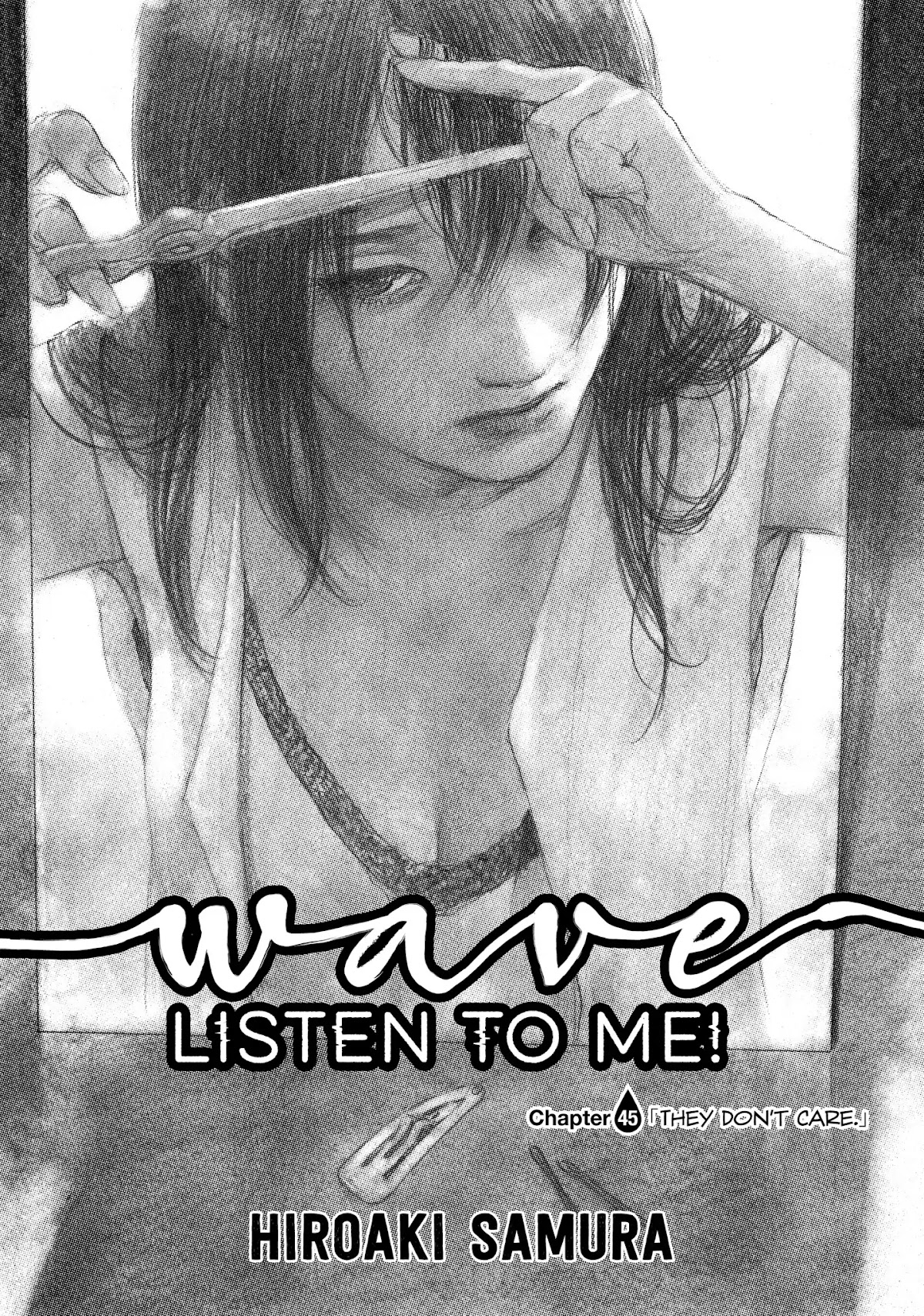 Nami yo Kiite Kure Chapter 45 page 2 - Chapter 45: They Don't Care