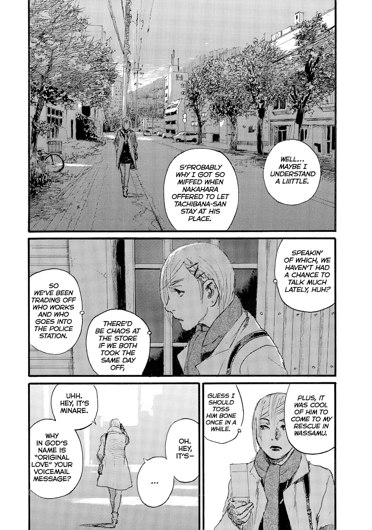Nami yo Kiite Kure Chapter 46 page 10 - Chapter 46: Not All Men Are Dirtbags