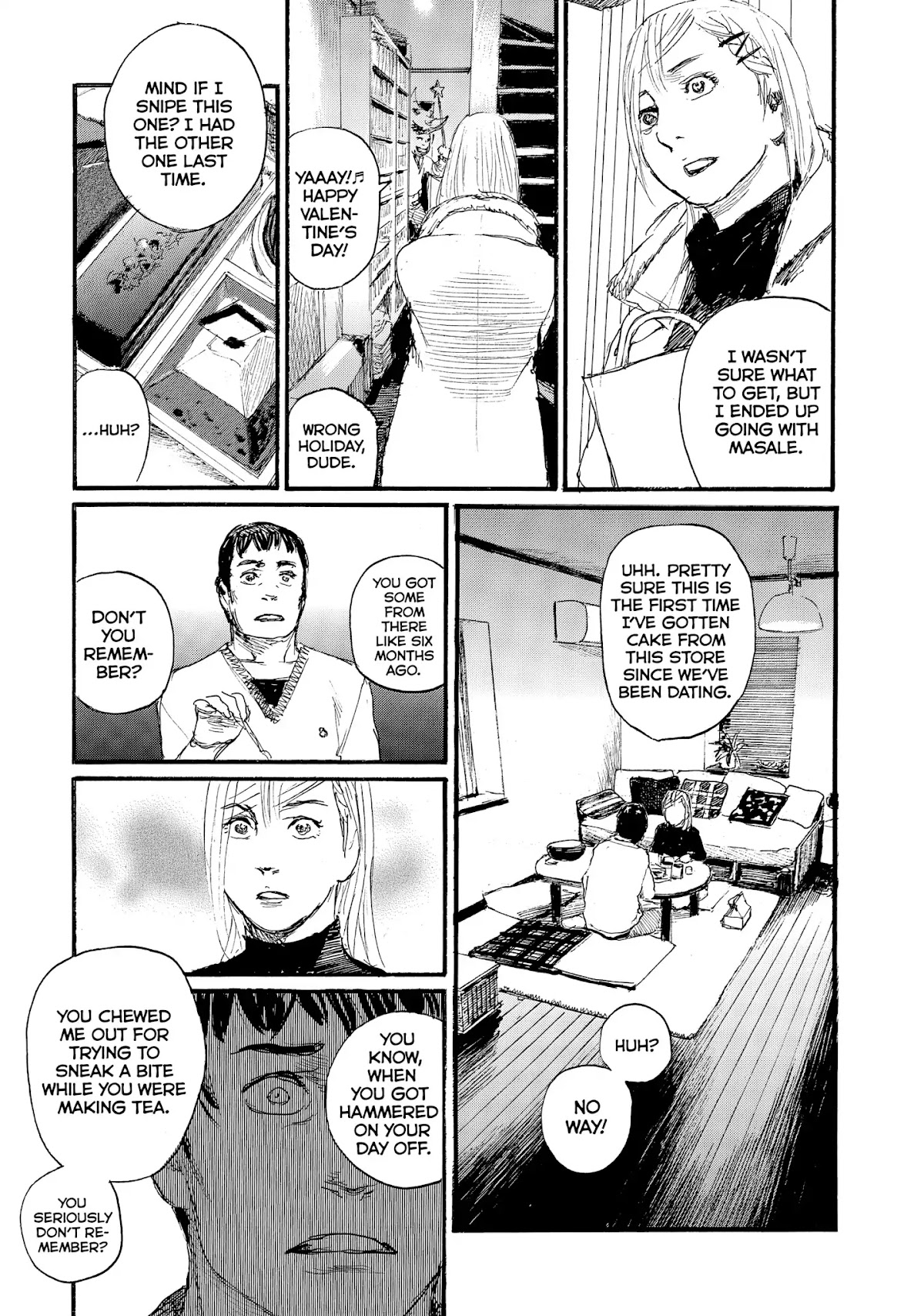 Nami yo Kiite Kure Chapter 46 page 4 - Chapter 46: Not All Men Are Dirtbags