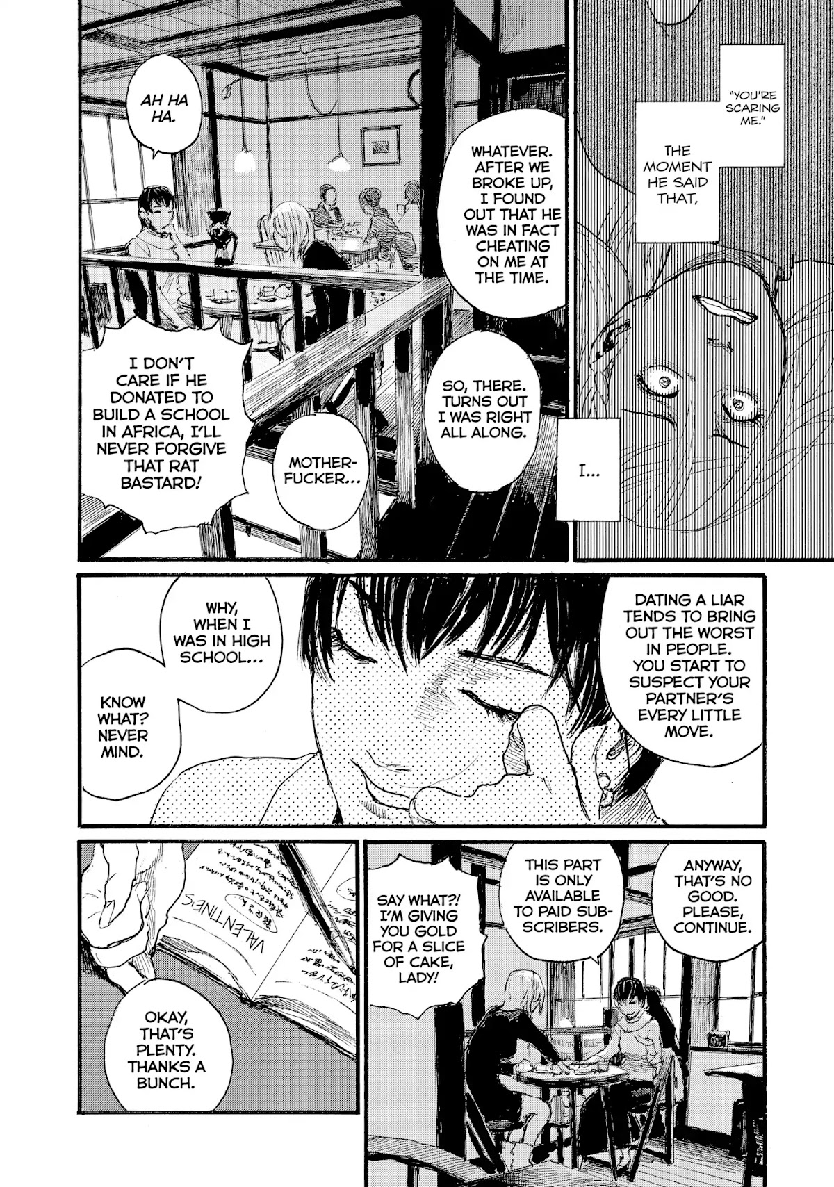 Nami yo Kiite Kure Chapter 46 page 7 - Chapter 46: Not All Men Are Dirtbags