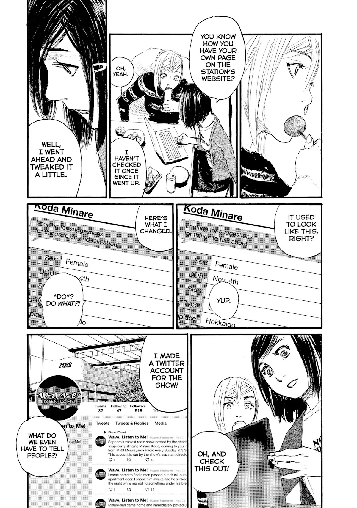Nami yo Kiite Kure Chapter 47 page 10 - Chapter 47: I Can't Confine You