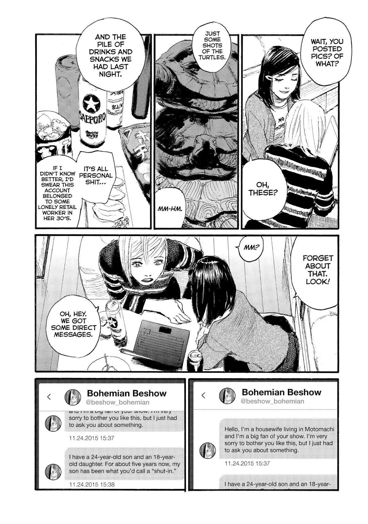 Nami yo Kiite Kure Chapter 47 page 11 - Chapter 47: I Can't Confine You