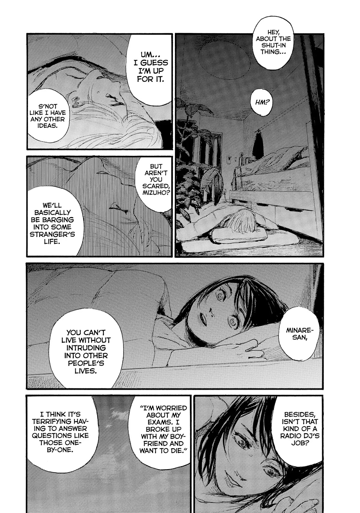 Nami yo Kiite Kure Chapter 47 page 16 - Chapter 47: I Can't Confine You