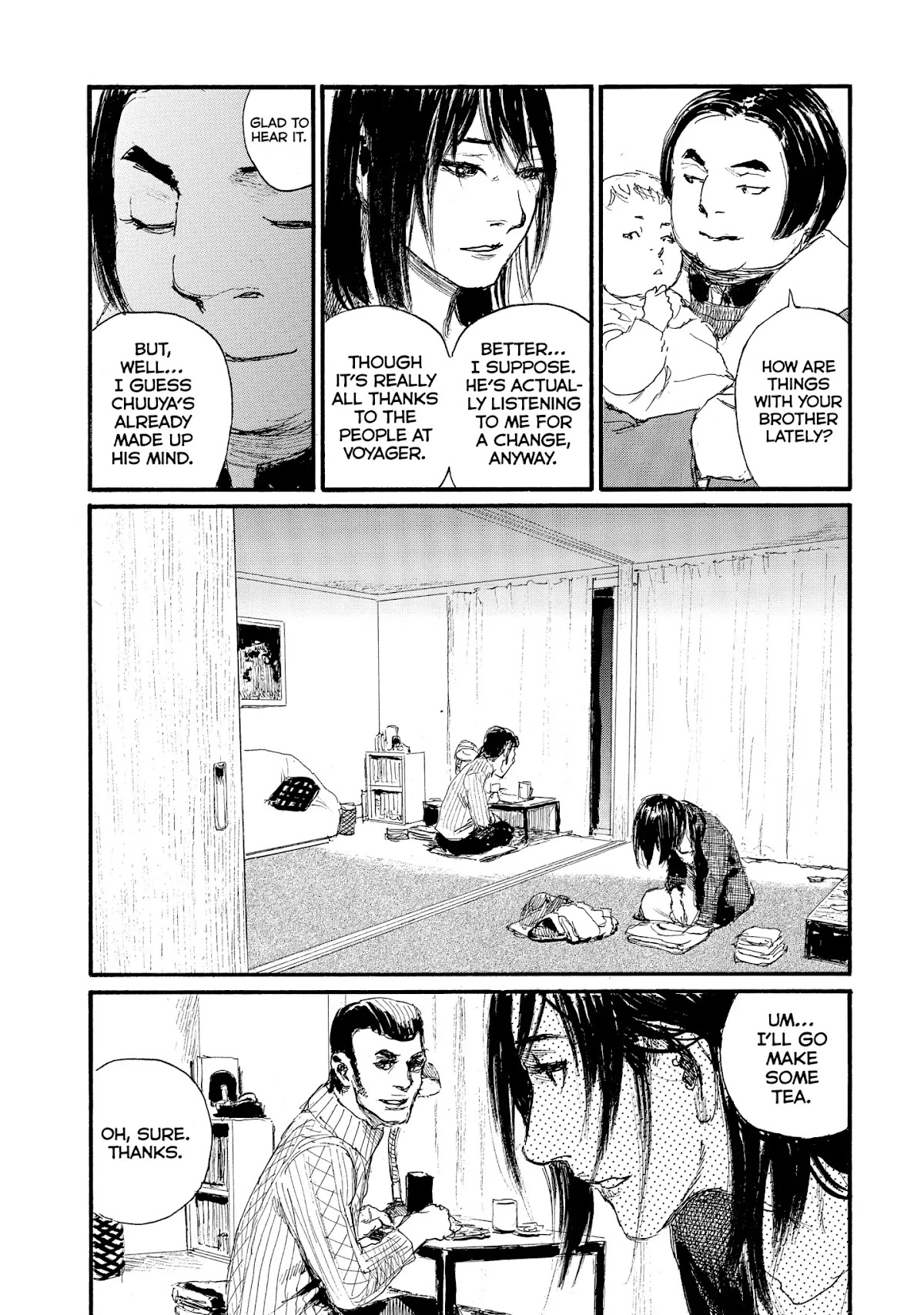 Nami yo Kiite Kure Chapter 47 page 21 - Chapter 47: I Can't Confine You