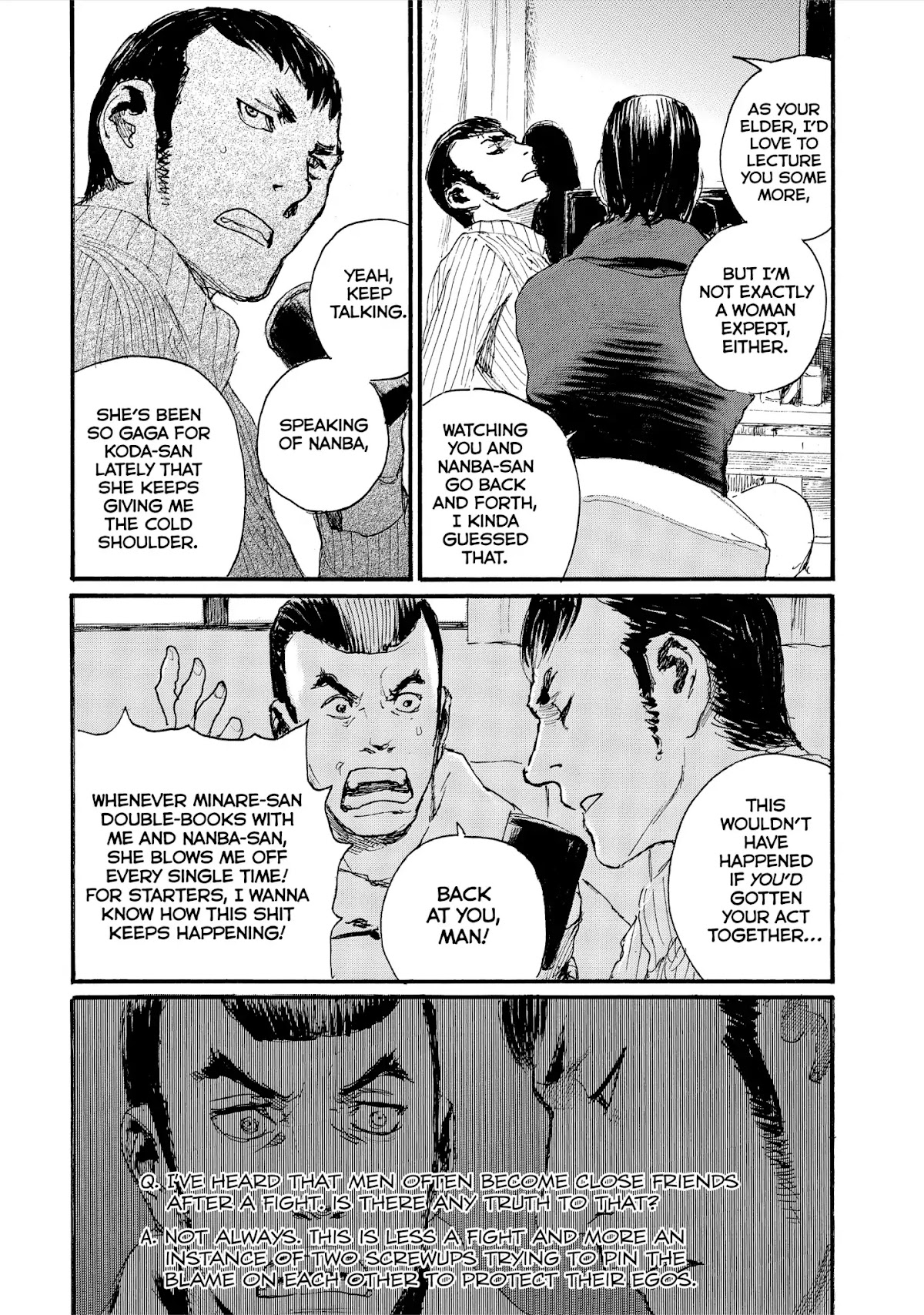 Nami yo Kiite Kure Chapter 49 page 8 - Chapter 49: You're The Only Screwup Here!