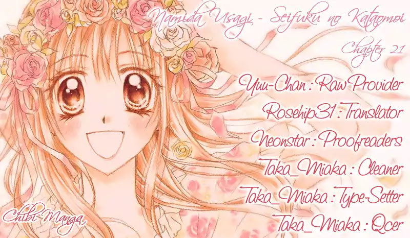 Namida Usagi - Seifuku no Kataomoi Chapter 21 page 29 - Chapter 21