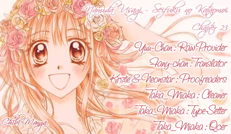 Namida Usagi - Seifuku no Kataomoi Chapter 23 page 35 - Chapter 23