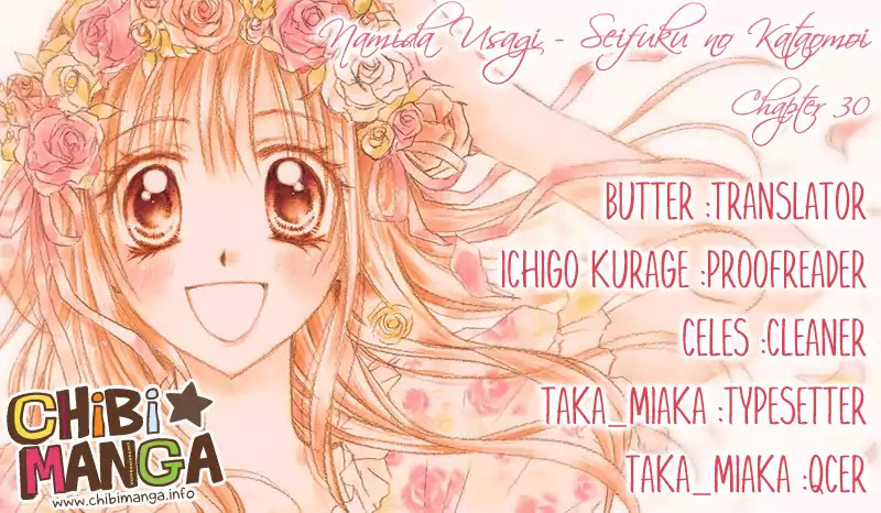 Namida Usagi - Seifuku no Kataomoi Chapter 30 page 1 - Chapter 30
