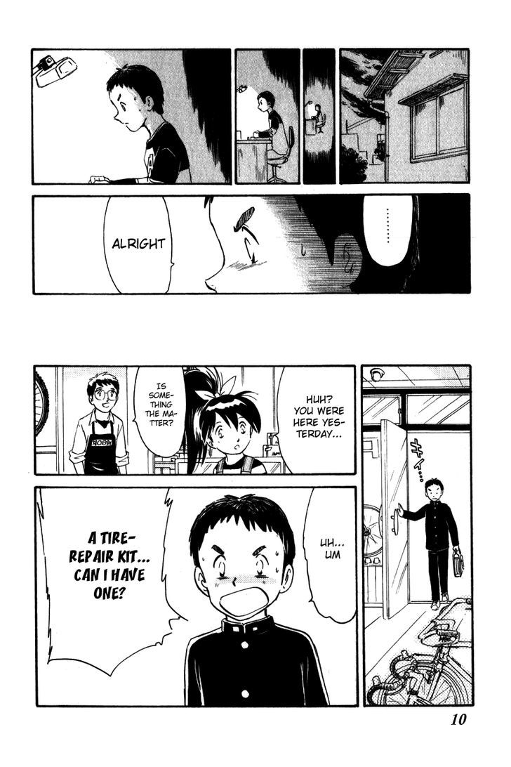 Namikibashi Doori: Aoba Jitenshaten Chapter 10 page 10 - Chapter 10 : A Moment of Stretching