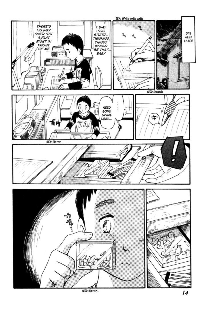 Namikibashi Doori: Aoba Jitenshaten Chapter 10 page 14 - Chapter 10 : A Moment of Stretching