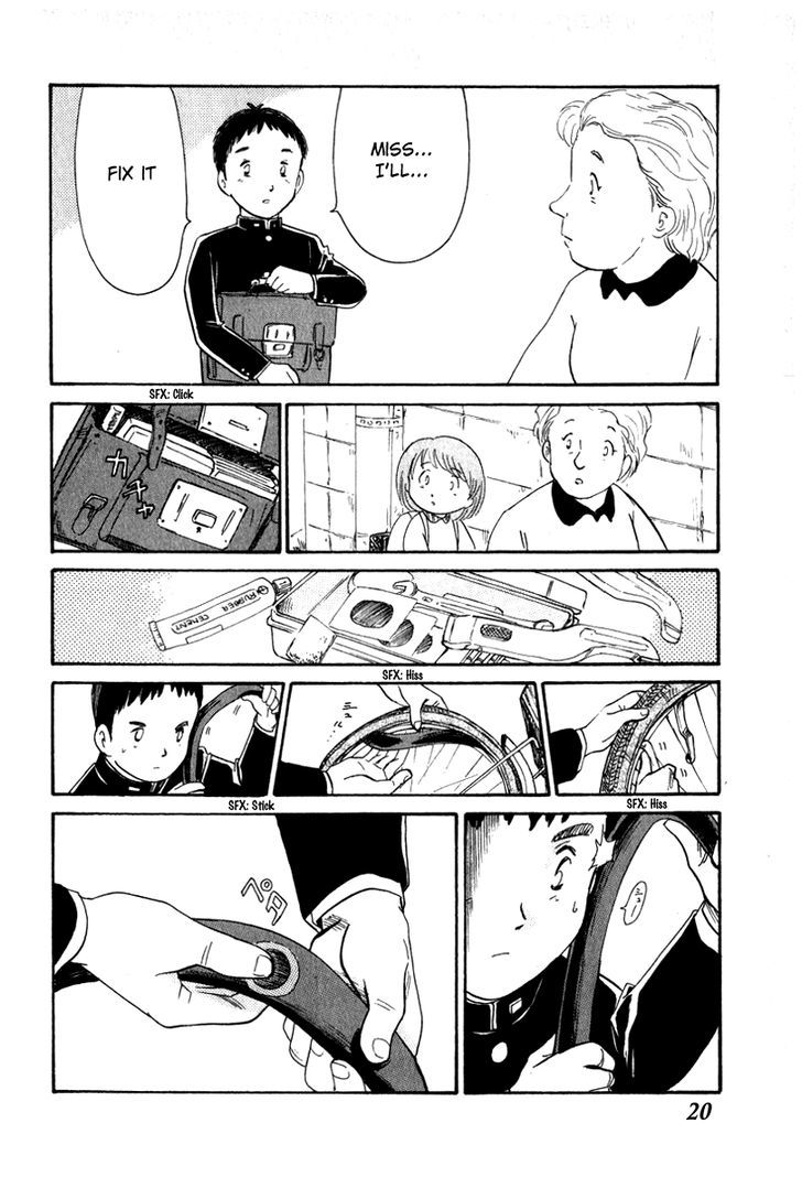 Namikibashi Doori: Aoba Jitenshaten Chapter 10 page 20 - Chapter 10 : A Moment of Stretching