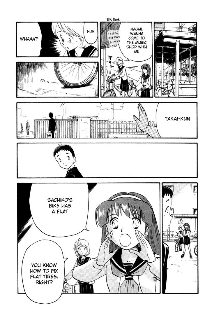Namikibashi Doori: Aoba Jitenshaten Chapter 10 page 25 - Chapter 10 : A Moment of Stretching