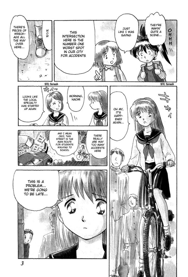 Namikibashi Doori: Aoba Jitenshaten Chapter 10 page 3 - Chapter 10 : A Moment of Stretching