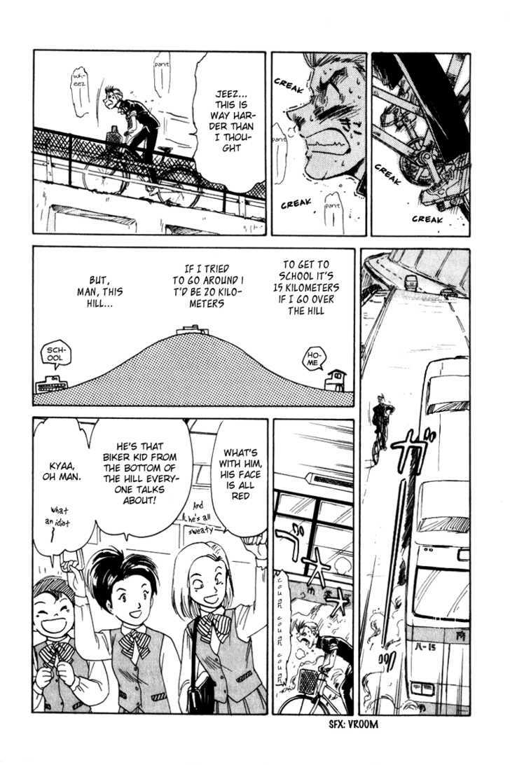 Namikibashi Doori: Aoba Jitenshaten Chapter 2 page 4 - Chapter 2 : The Girl on the Hill