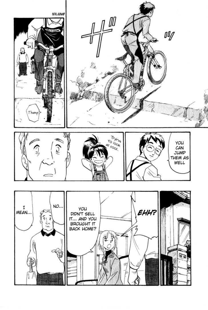 Namikibashi Doori: Aoba Jitenshaten Chapter 3 page 10 - Chapter 3 : A Small Medal