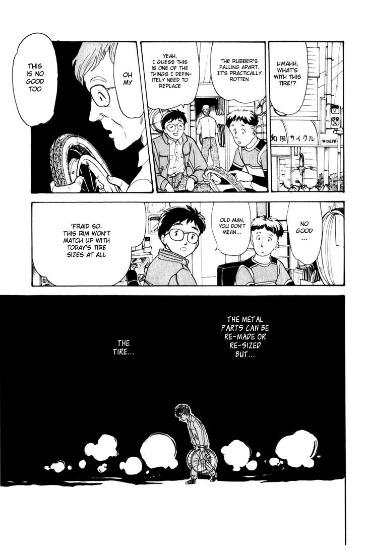 Namikibashi Doori: Aoba Jitenshaten Chapter 6.5 page 17 - Chapter 6.5 : The Same as that Sky