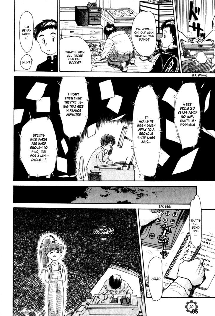 Namikibashi Doori: Aoba Jitenshaten Chapter 6.5 page 20 - Chapter 6.5 : The Same as that Sky
