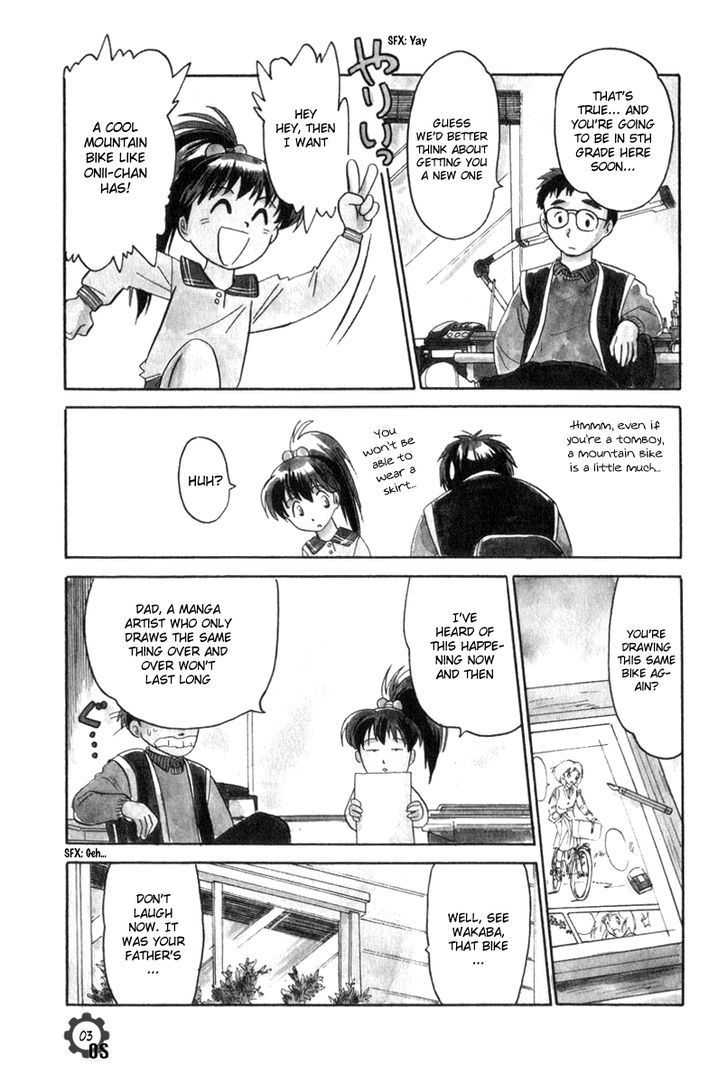 Namikibashi Doori: Aoba Jitenshaten Chapter 6.5 page 3 - Chapter 6.5 : The Same as that Sky