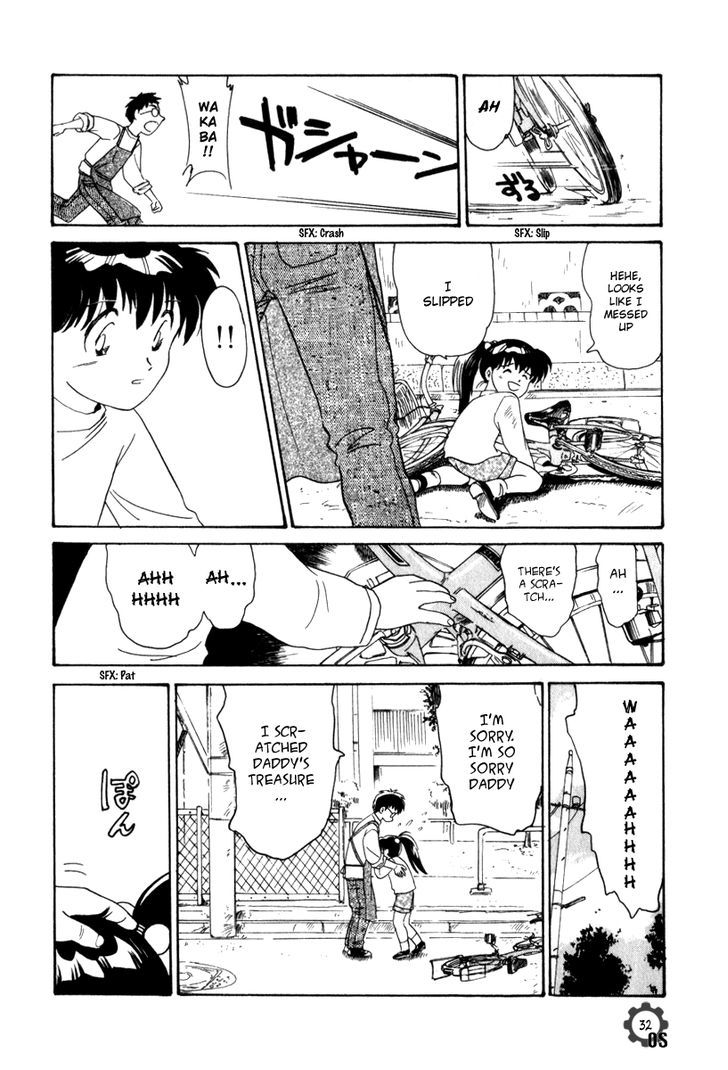 Namikibashi Doori: Aoba Jitenshaten Chapter 6.5 page 32 - Chapter 6.5 : The Same as that Sky