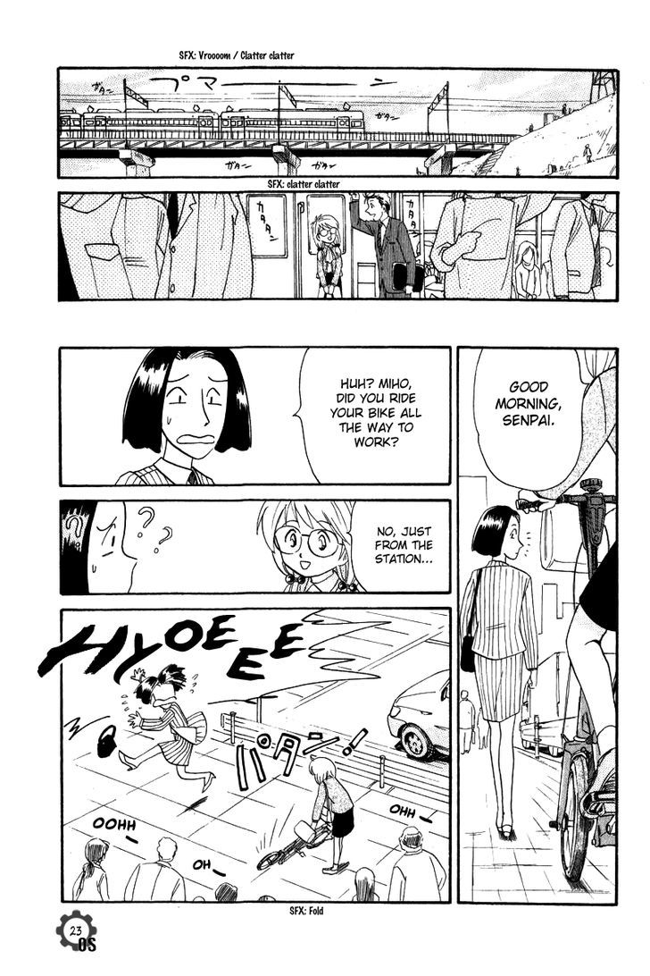 Namikibashi Doori: Aoba Jitenshaten Chapter 8 page 23 - Chapter 8 : Three Second Confidence