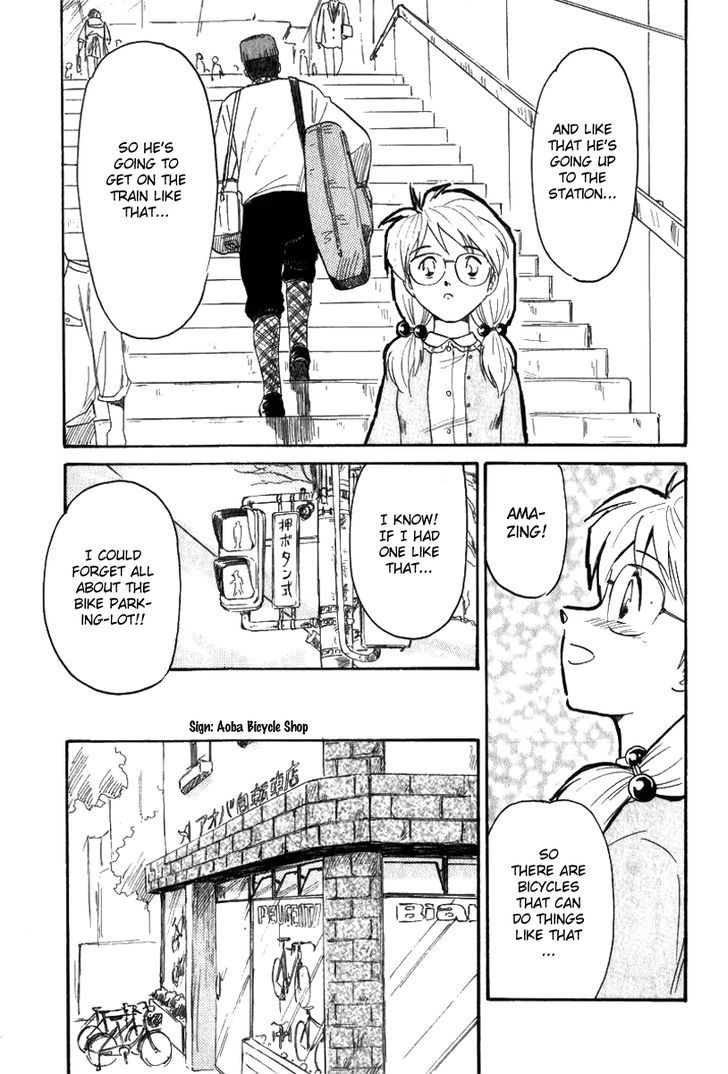 Namikibashi Doori: Aoba Jitenshaten Chapter 8 page 9 - Chapter 8 : Three Second Confidence