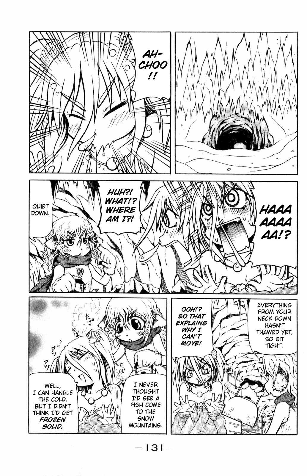 Namiuchigiwa no Muromi-san Chapter 14 page 3 - Chapter 14: Muromi-san on the Snowy Mountain