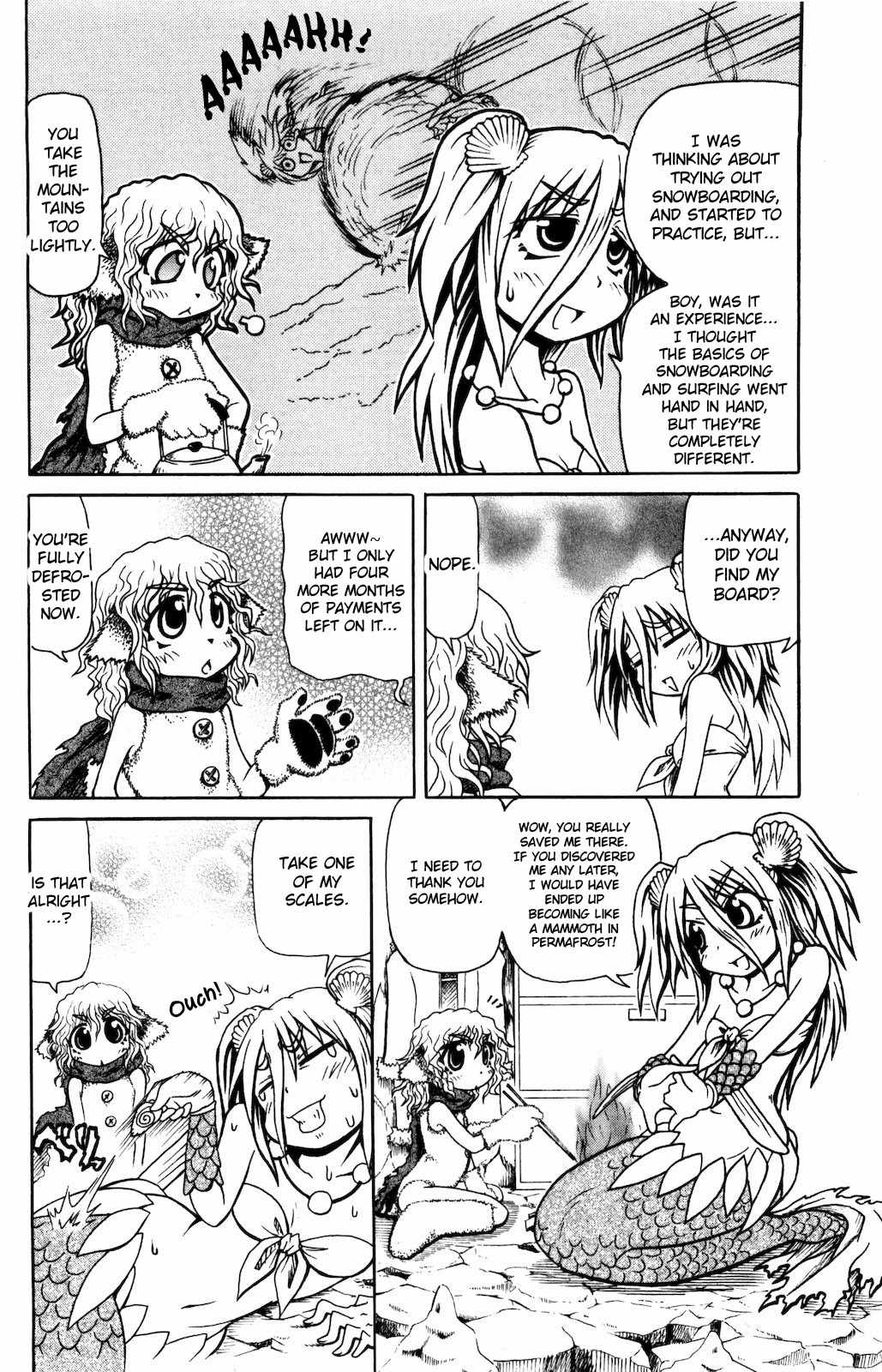 Namiuchigiwa no Muromi-san Chapter 14 page 4 - Chapter 14: Muromi-san on the Snowy Mountain