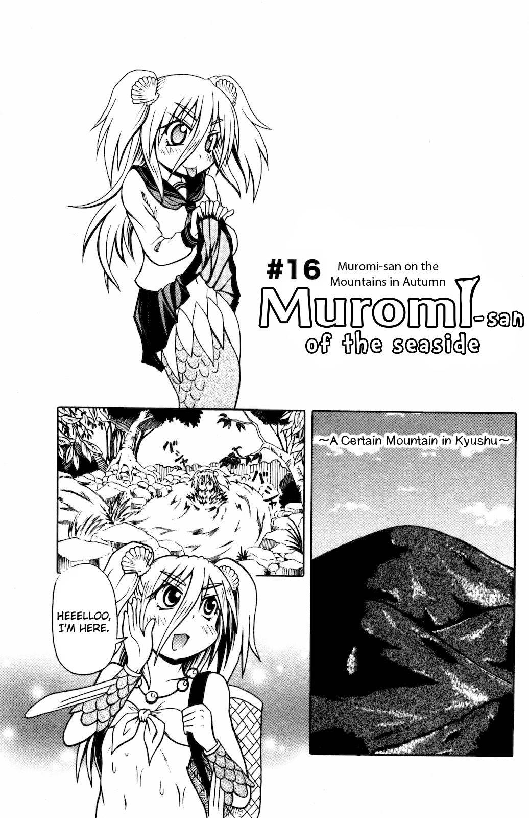 Namiuchigiwa no Muromi-san Chapter 16 page 1 - Chapter 16: Muromi-san on the Mountains in Autumn