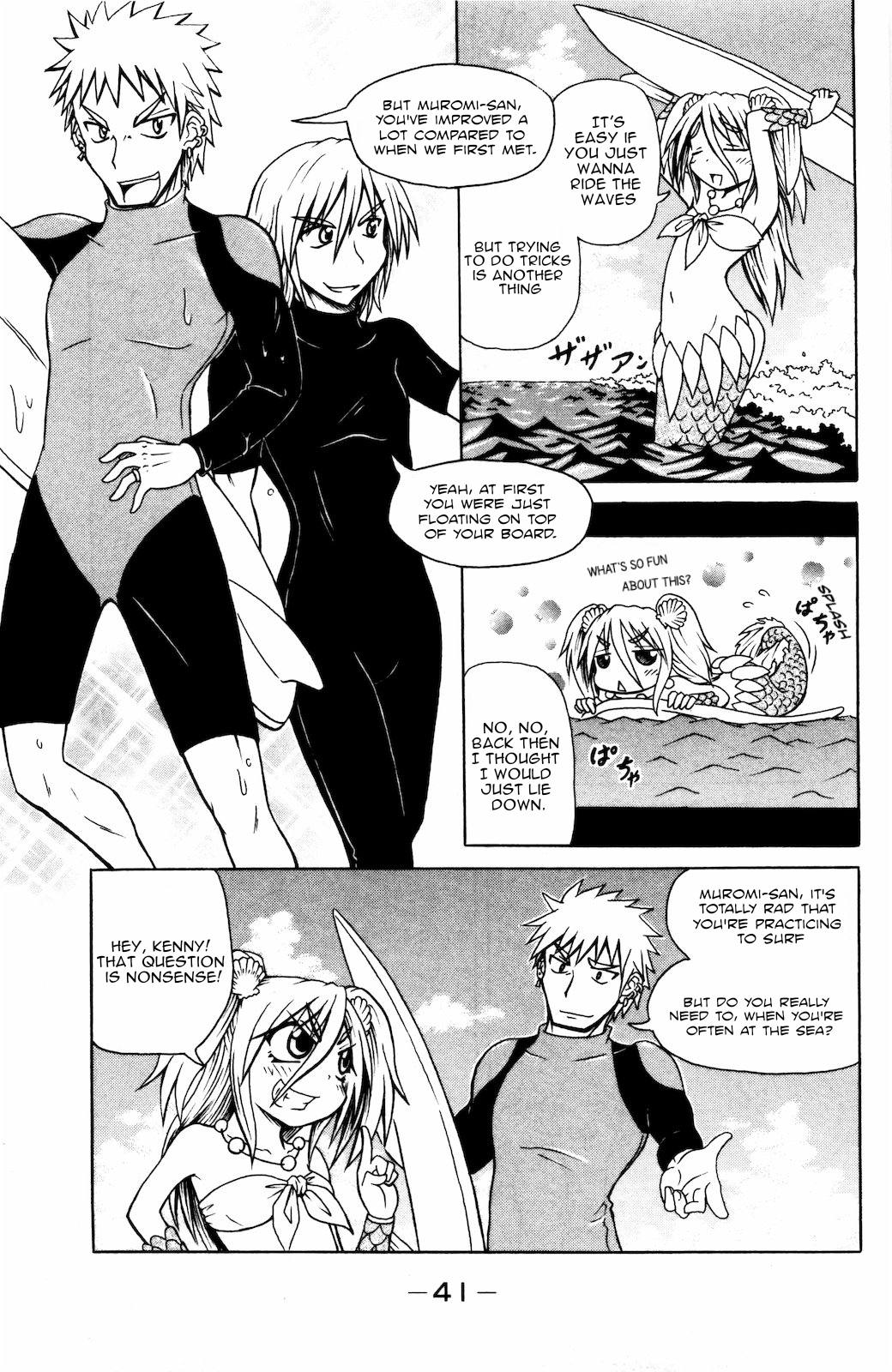 Namiuchigiwa no Muromi-san Chapter 23 page 3 - Chapter 23: Surfing Muromi-san