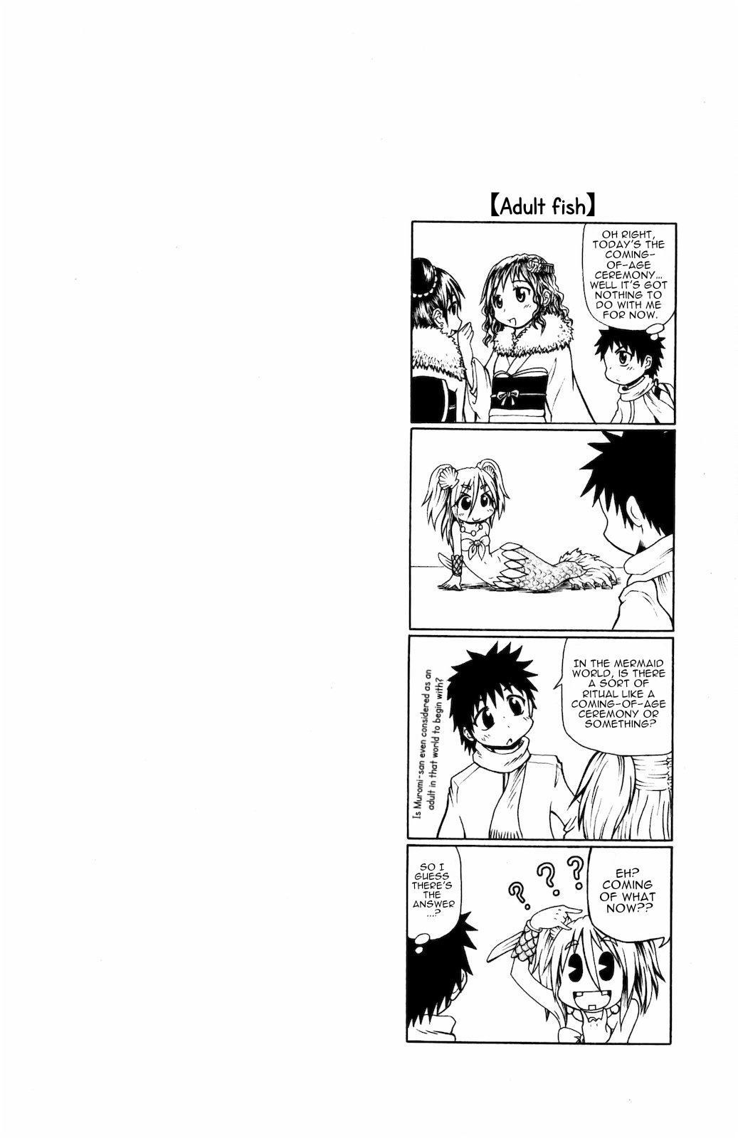 Namiuchigiwa no Muromi-san Chapter 33 page 8 - Chapter 33: Simply girl's talk