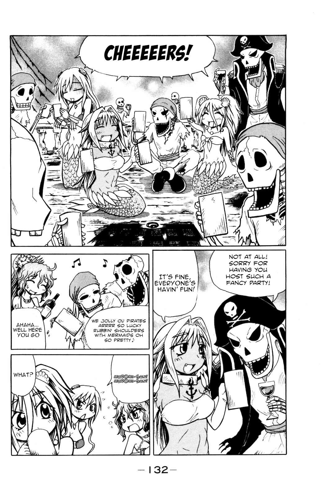 Namiuchigiwa no Muromi-san Chapter 36 page 2 - Chapter 36: Muromi-San of the dead