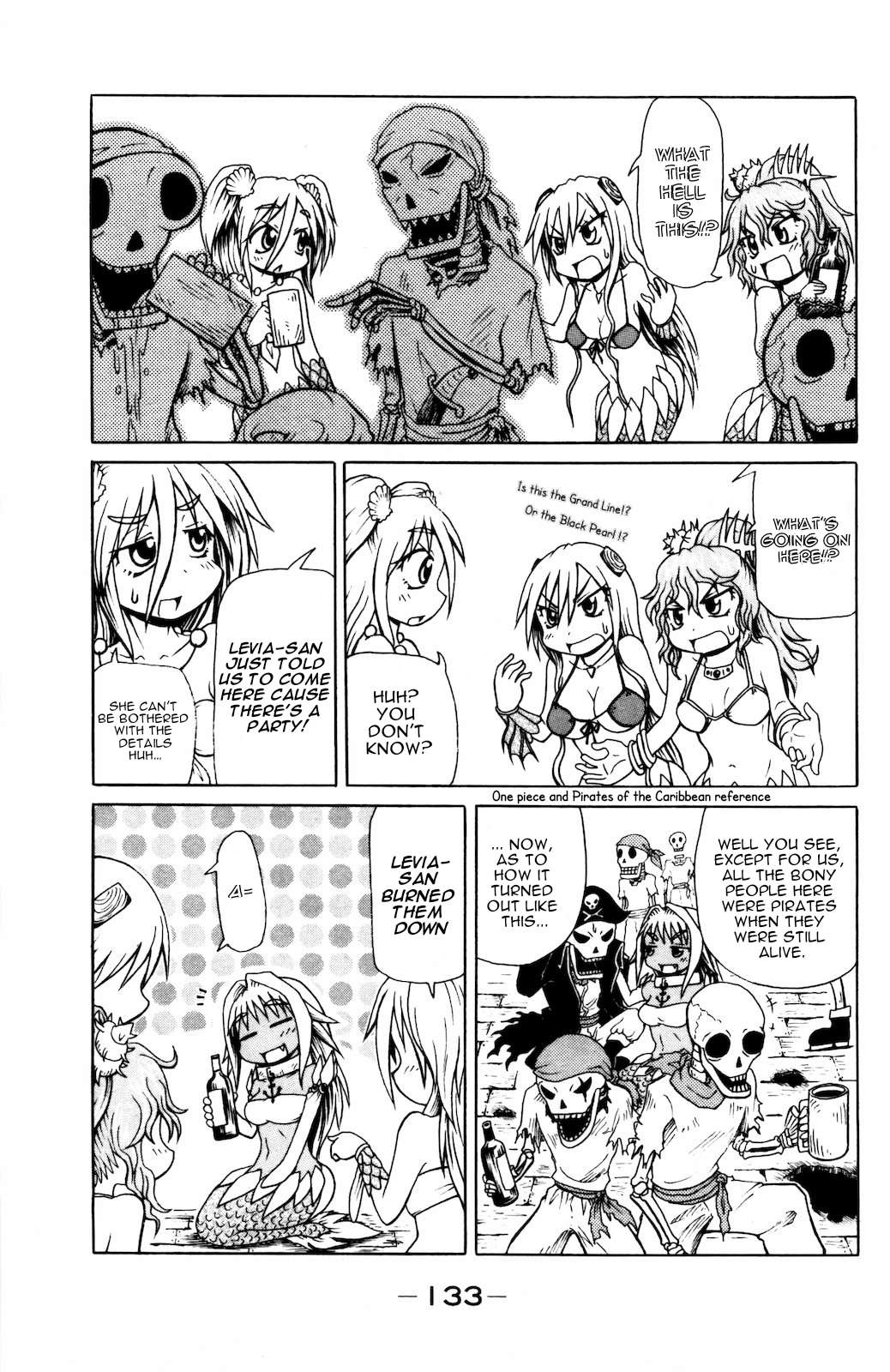 Namiuchigiwa no Muromi-san Chapter 36 page 3 - Chapter 36: Muromi-San of the dead