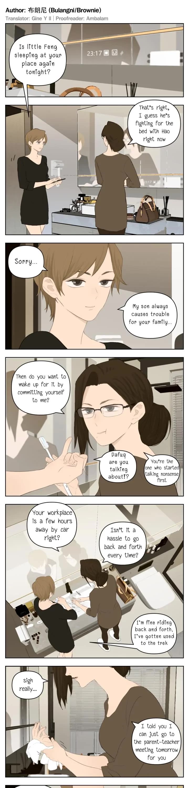 Nan Hao & Shang Feng Chapter 117 page 1 - Chapter 117: Nan's mom and Feng's mom (sponsored by HBN)