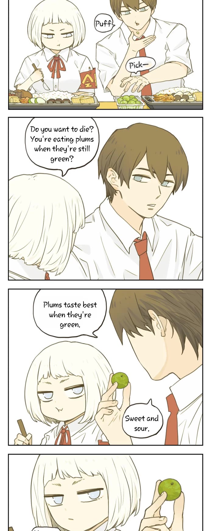 Nan Hao & Shang Feng Chapter 126 page 4 - Chapter 126: When you trick your friends into eating sour plums